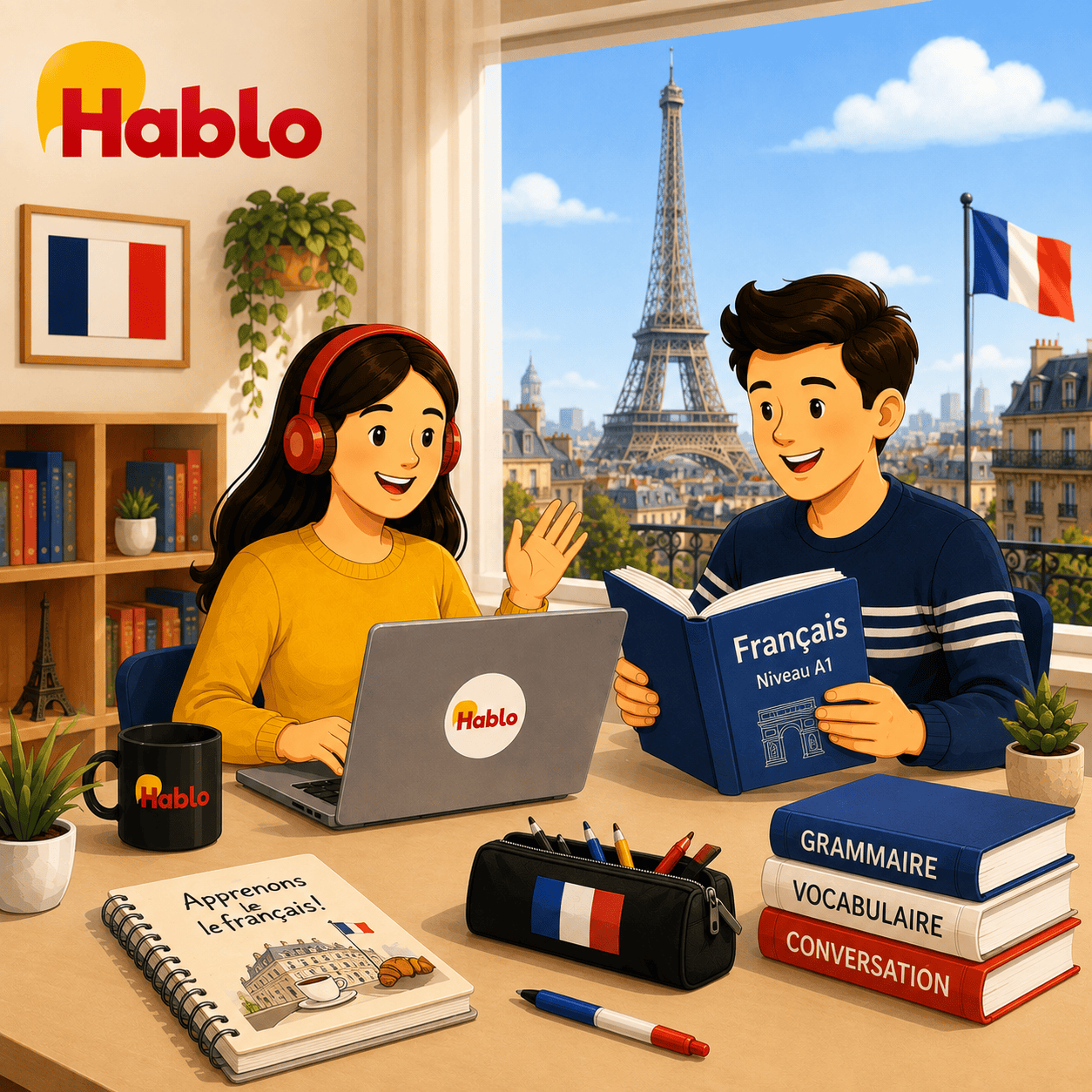 French language course in Chattarpur